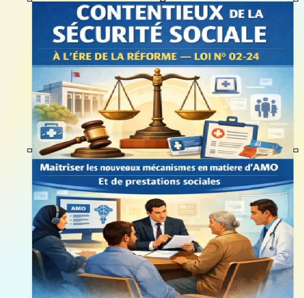 CONTENTIEUX DE LA SÉCURITÉ SOCIALE À L'ÈRE DE LA RÉFORME — LOI N° 02-24 Maîtriser les nouveaux mécanismes en matière d'AMO Et de prestations sociales